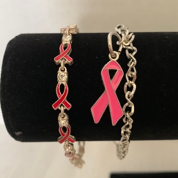 Jewelry - Breast cancer awareness set of 2 bracelets